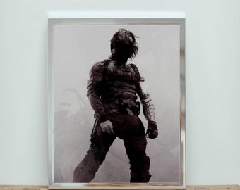 Bucky Barnes, Winter Soldier digital print
