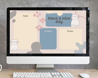 Kattenbureaublad, achtergrondorganizer