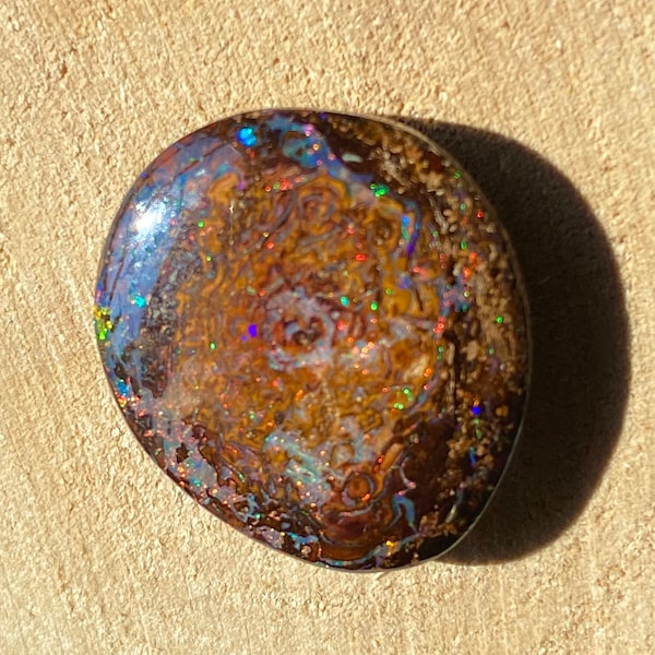 Gem multicolor Matrix Opal - 18ct herrlicher Stein !!