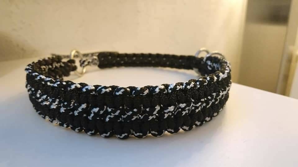 Collier Pour Chien en Paracorde Modèle Ice
