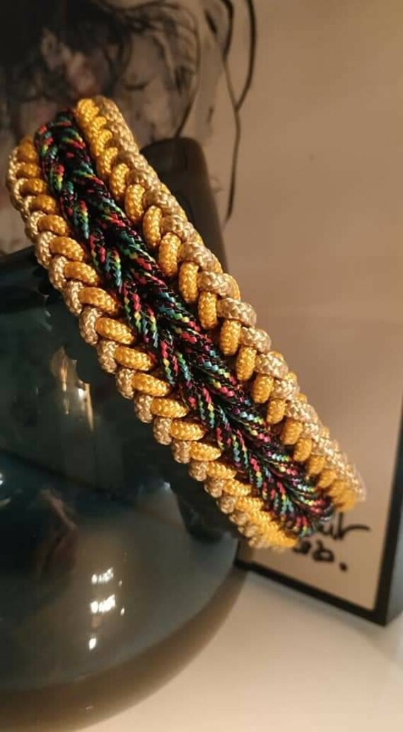 Collier Pour Chien en Paracorde Modèle Safran