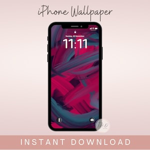 抽象的な iPhone の壁紙、美しい携帯電話の壁紙、iPhone の背景、カラフルなスマートフォンの壁紙、デジタル ダウンロード