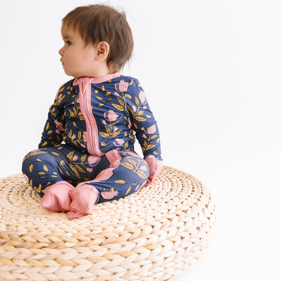 Pomegranate Zippy Bamboo Onesies Ramadan Gifts Muslim Etsy