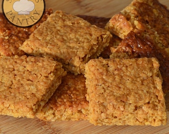 Homemade All Butter Traditional Flapjacks: Letterbox Gift Box | Homebaking | Postal Bakes | Teatime Treats | Handmade