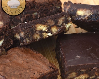 Homemade Brownies & Tiffins Selection Box: Letterbox Treats