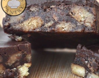 Homemade Double Chocolate Tiffin: Letterbox Treat Box