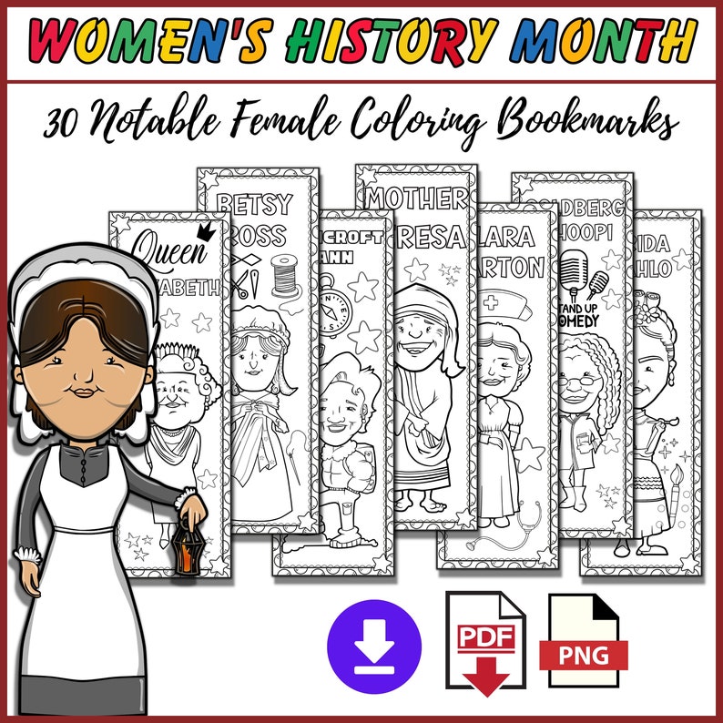 Printable Women's History Month Bundle:biography Bulletin Board Set ...