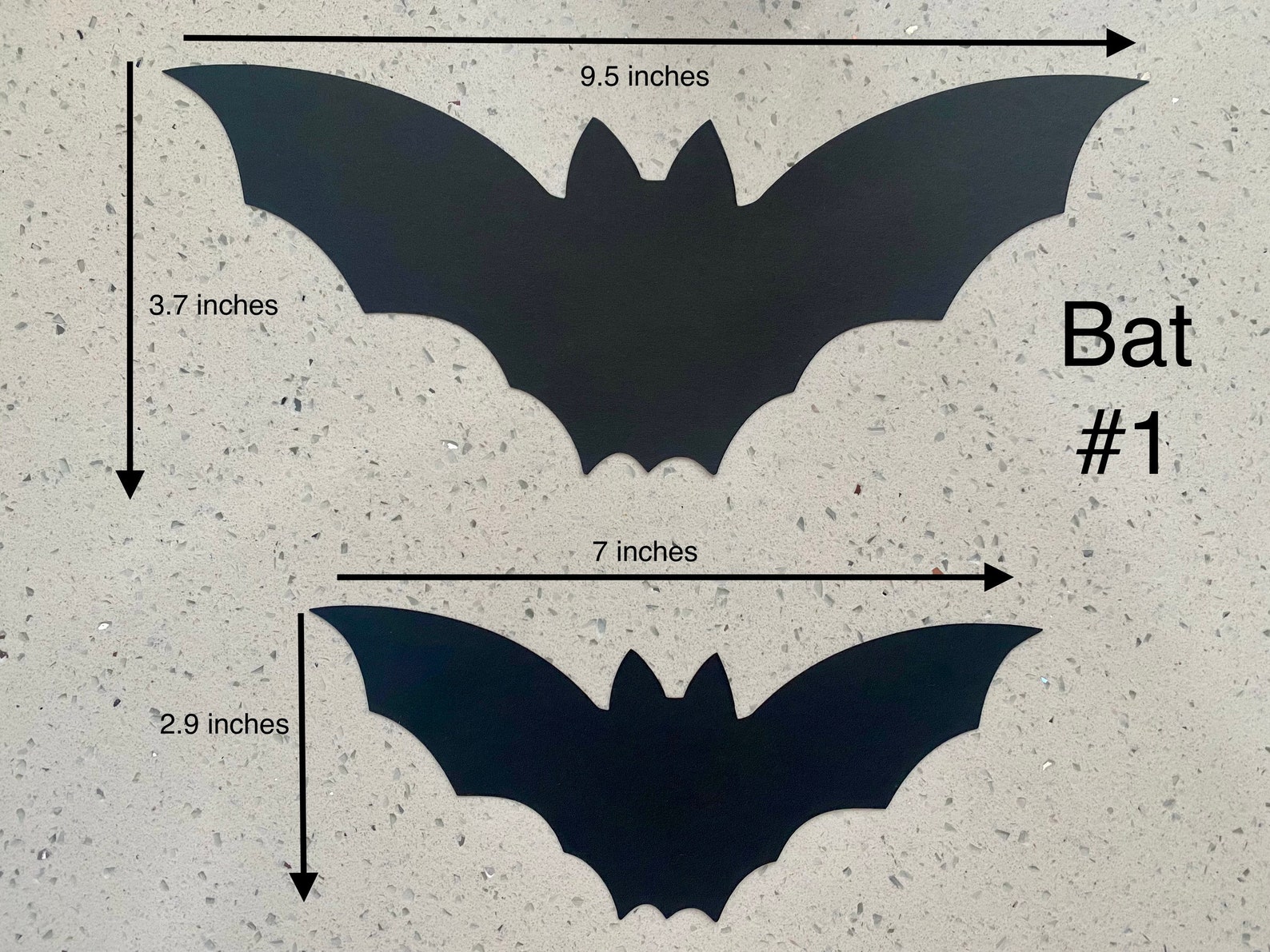 24 Halloween Bats Flying Bat Decor Halloween Wall Decor Etsy