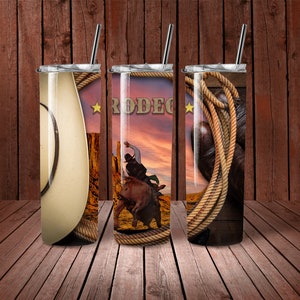 Rodeo Star 20 oz tumbler wrap, PNG, JPG