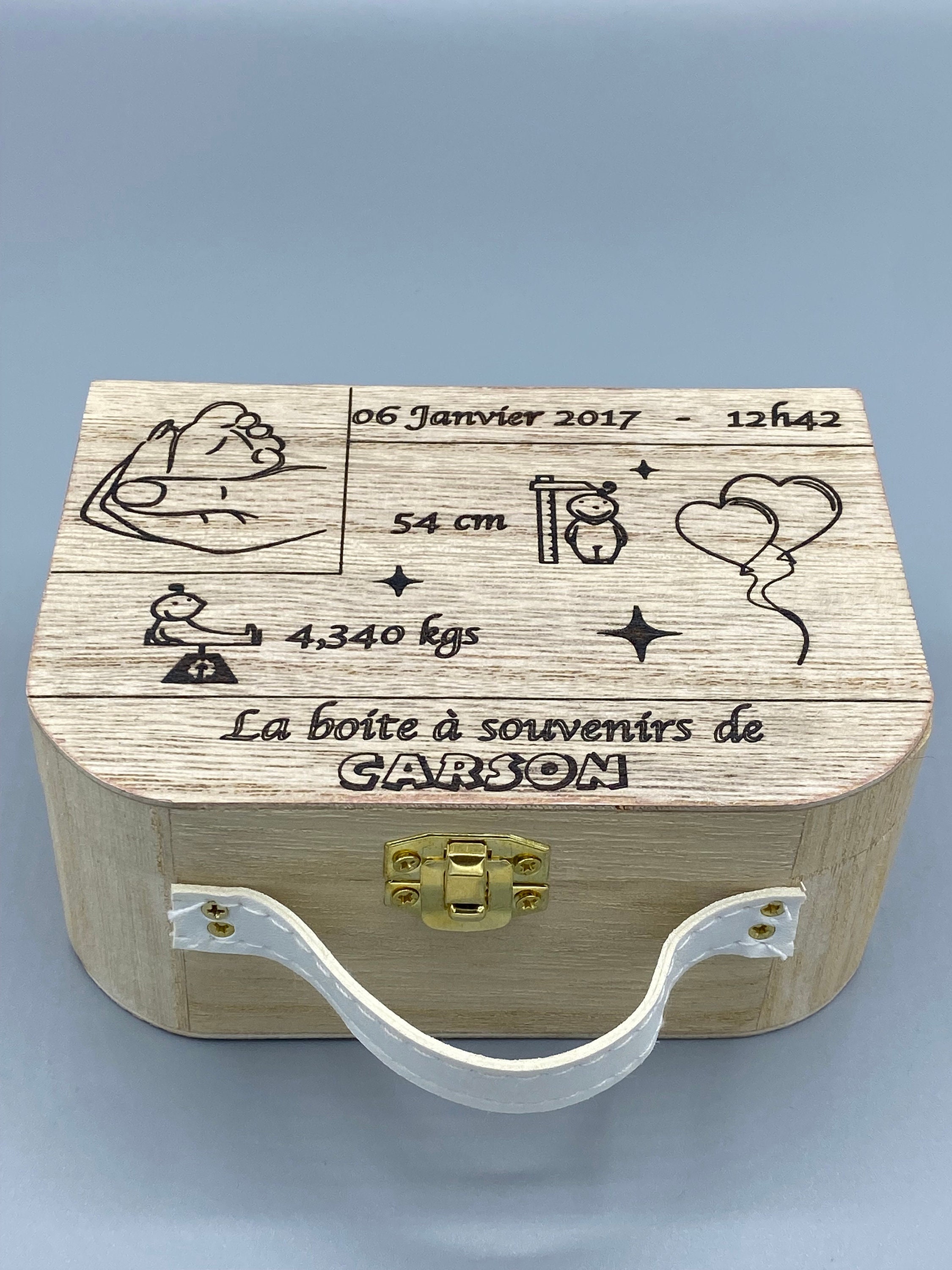 Boite à Souvenirs d'enfant