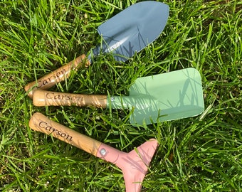 Outils jardinage enfant personnalisé | cadeau enfant