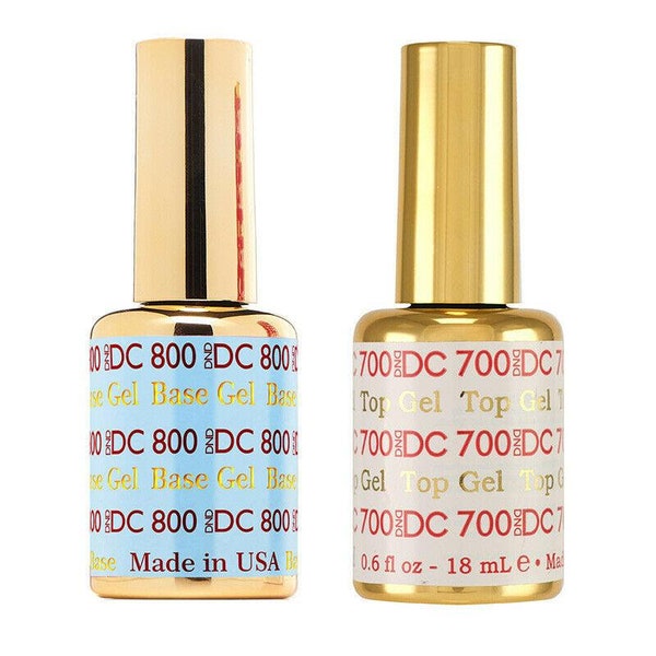 DND Base & Top Gel – Splitterfester Unter- Und Decklack Für Langlebige Gel-Maniküre