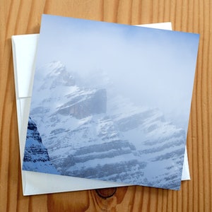 Lot de 10 cartes de Noël pour photographies d'art de paysage, 5 x 5