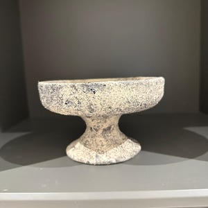 Handmade Ceramic Vintage Pedestal Bowl