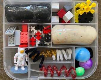 Astronaut/Space Playdough/Sensory kit