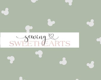 magical mouse seamless pattern, mouse ears seamless repeat pattern, fabric pattern, fabric sublimation, digital seamless file