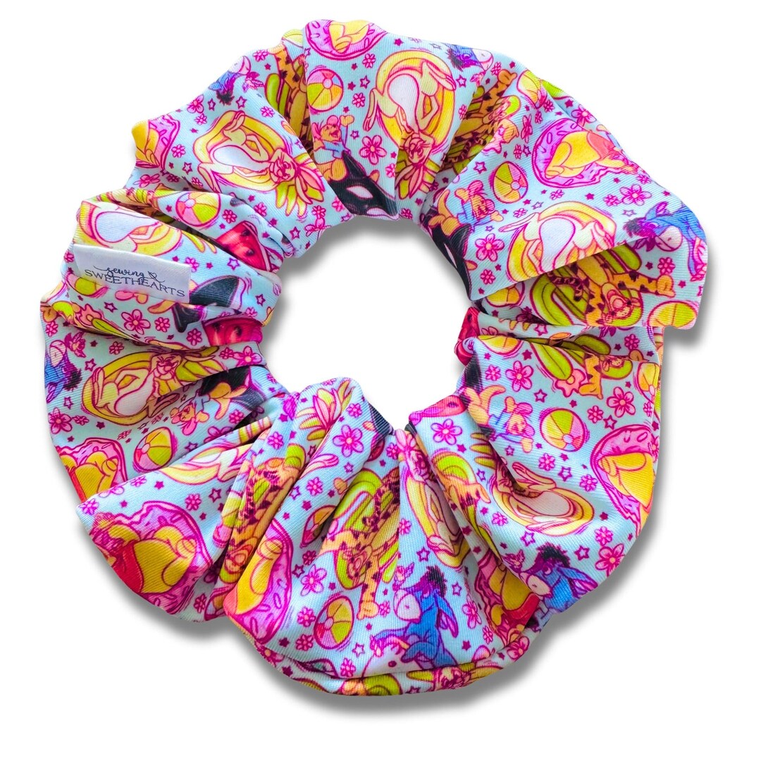 Pool Scrunch 100 Acre Poolside Swim Scrunchie, Pool Scrunchie, Chouchou, Summer Hair ...