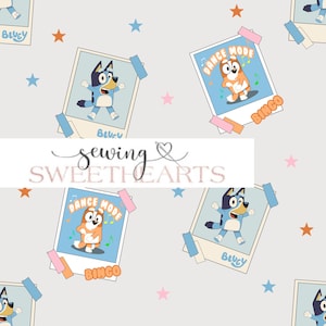 blue dog seamless pattern, dog sibling seamless repeat pattern, fabric pattern, fabric sublimation, digital seamless file, digital paper