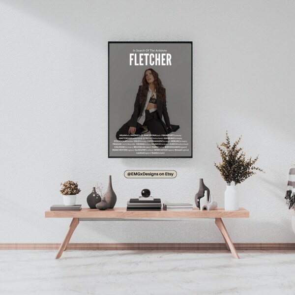 Fletcher Poster Etsy