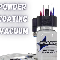 Pneumatic Vacuum for Powder Coating - Maintenance Free Micro Vac Tool