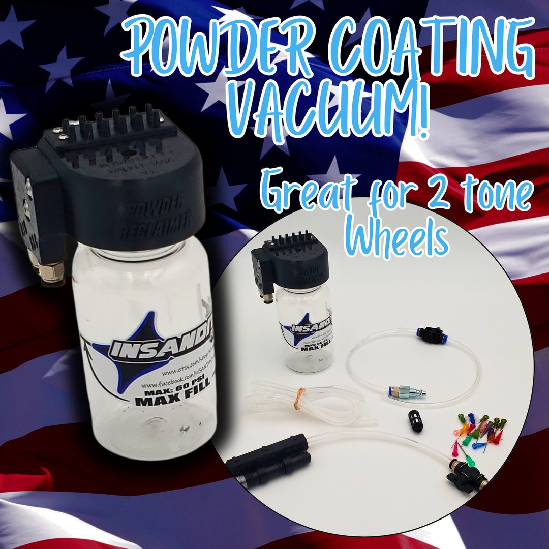 Powder Coating Vacuum Pneumatic Maintenance Free Micro Vac Tool