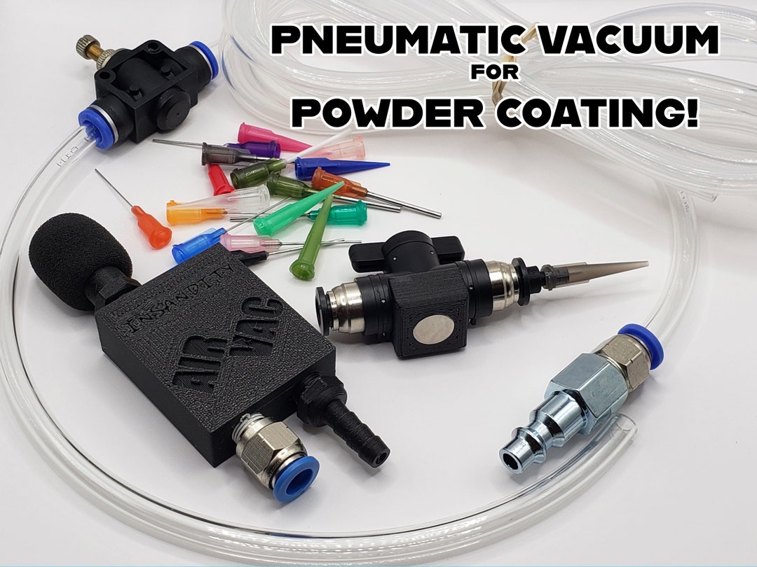 Pneumatic Vacuum for Powder Coating Maintenance Free Micro Vac Tool