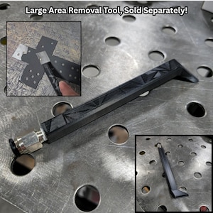 Powder Coat Extraction Tool for Large Areas - Remove Powder Prior to Baking! Powder Coating Accessory