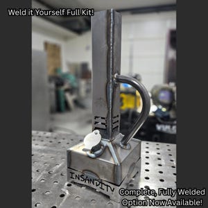 Smudge Pot Welding Kit & Fully Welded Versions • DIY Projects • Waste Oil Burner • Patio Firepit Kit