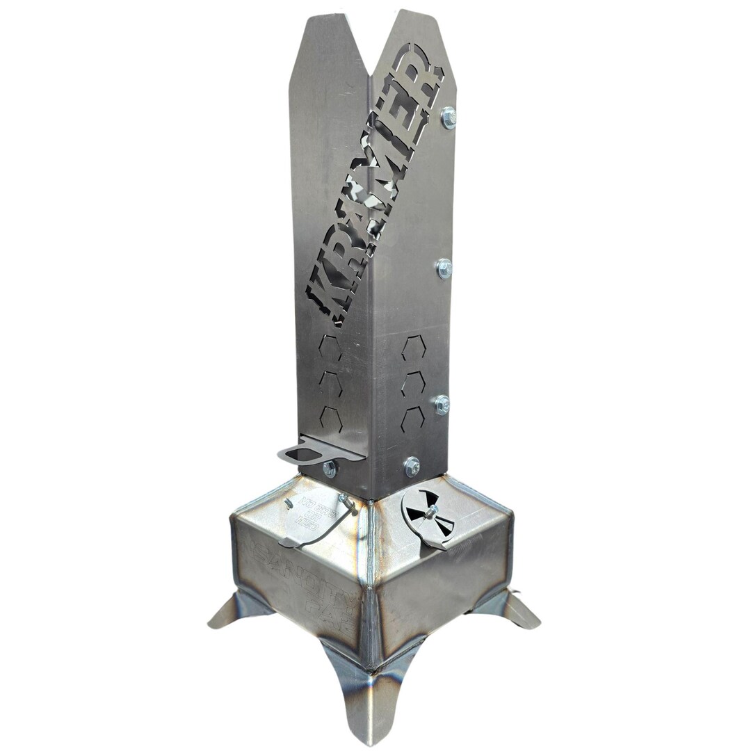 thumbnail image 2 of DIY Custom Fire Pit Kit – Welding Project Kit – Smudge Pot / Waste Oil Burner Base (Unbranded) 2 of 6