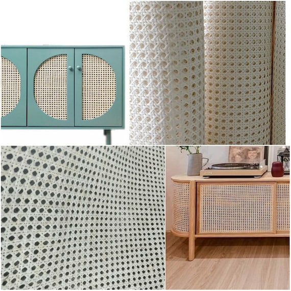 Best Seller . Rattan Webbing Cane 18/20/24/28/36 Width . White Hexagon  Rattan Cane premium Natural Rattan for DIY . Best Quality 