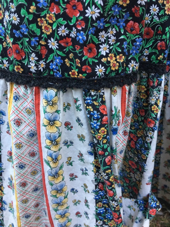 Rare designer gunne sax maxi dress gown floral ca… - image 10