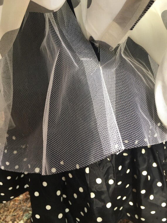 Gunne sax Jessica McClintock 1980s polka dot 1980… - image 3