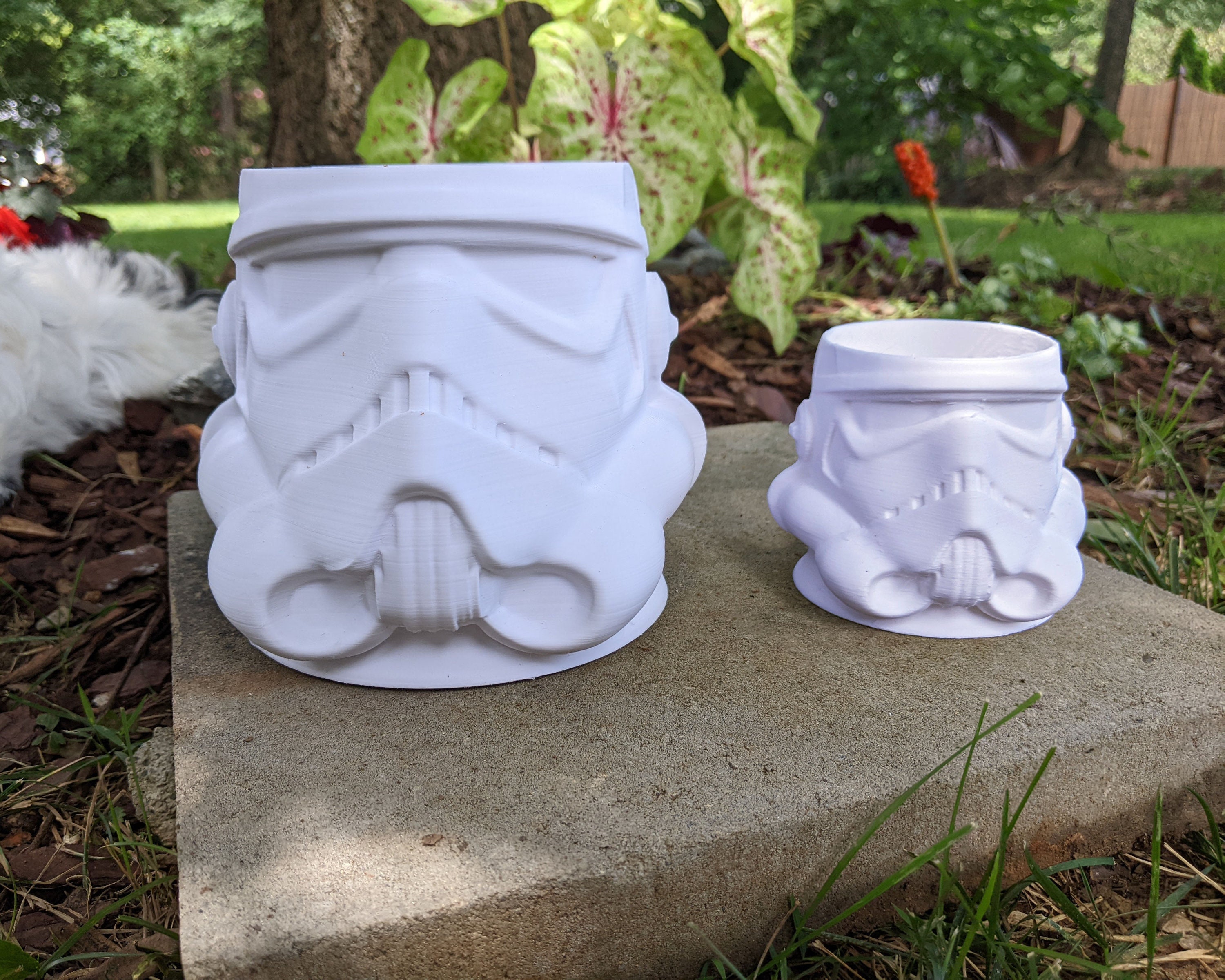 Trooper Planter / Star Wars Inspired / Storm Trooper / House Plant / Succulent