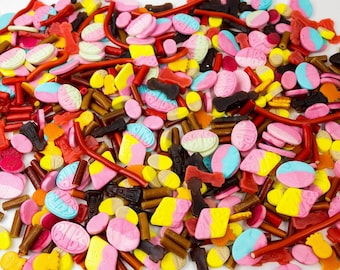 Mixed Sweet Swedish Candy BUBS | Sweet Swedish Candy Mix | Pick n Mix | BUBS Vegan Sweets | BonBon |