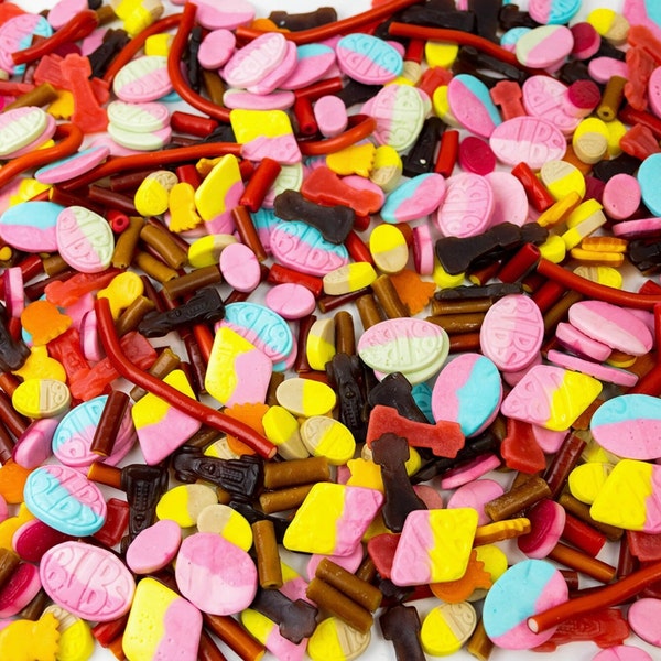 Mixed Sweet Swedish Candy BUBS | Mix Sour Bag | Pick n Mix | Party Candy Gift | BUB's Vegetarian Sweets | BonBon | Free Shipping |