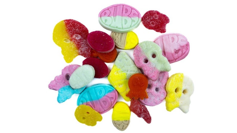 Sweet Sour Mix Swedish Candy Bubs Mix Sweet and Sour Bag Pick n Mix BUBS Vegan Sweets image 1