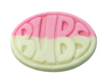 BUBS Watermelon Marshmallow Ovals Swedish Candy