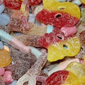 Sweet Sour Mix Swedish Candy Bubs Mix Sweet and Sour Bag Pick n Mix BUBS Vegan Sweets zdjęcie 2