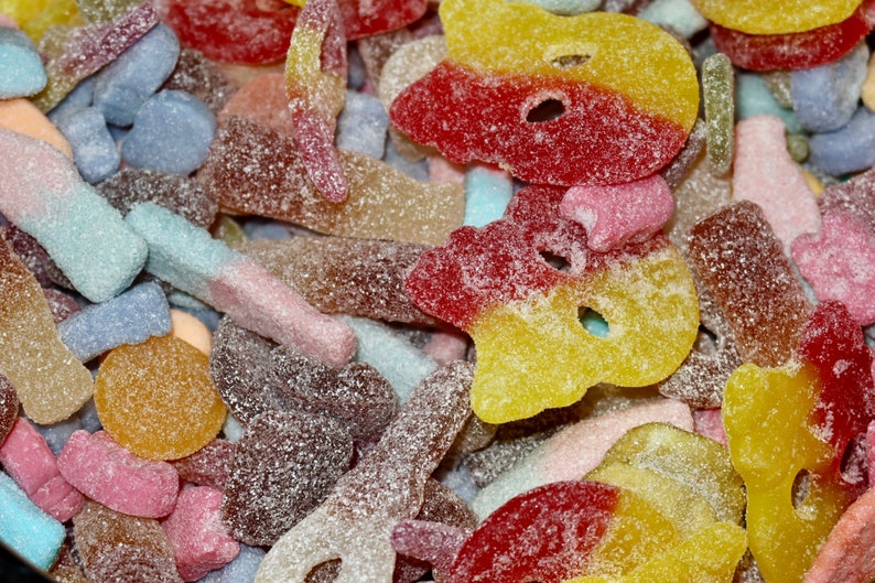 Sweet Sour Mix Swedish Candy Bubs Mix Sweet and Sour Bag Pick n Mix BUBS Vegan Sweets image 2