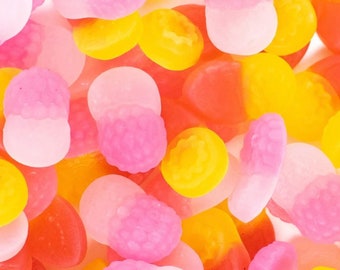 Fazer Tutti Frutti Passion Swedish Candy | Pick n Mix | Party Candy Gift | BUB's Vegetarian Sweets | BonBon | Free Shipping |