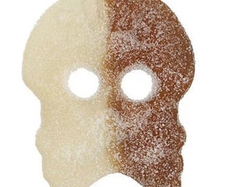 BUBS Cola Sour Jelly Skulls Swedish Candy