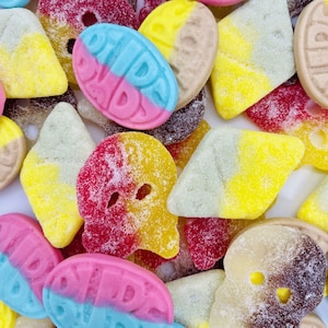 Mixed Sour Swedish Candy Mix Sour Bag Pick n Mix Party Candy Gift BUBS Mix Sweets BonBon Swedish Candy image 2