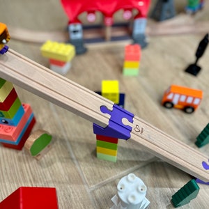 NEW! TrainLab Bridge Adapters for DUPLO-TYPE and Brio Wooden Railway w