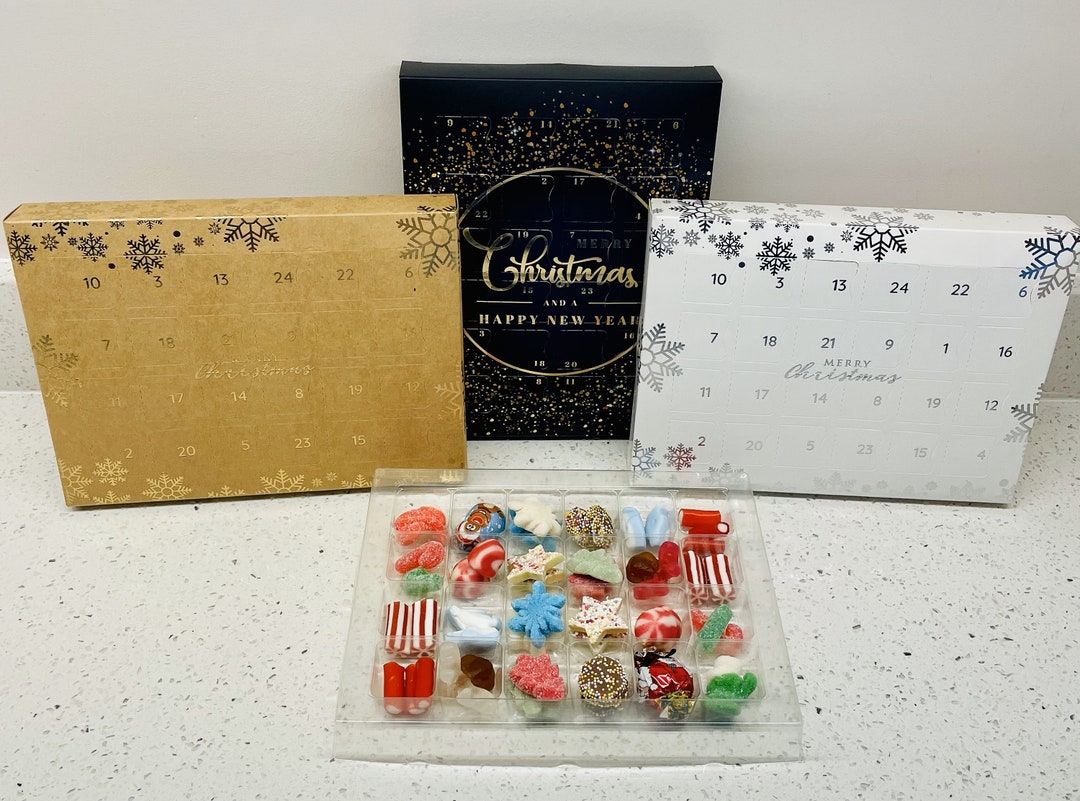 Pick & Mix Filled Advent Calendar Sweets and Chocolate Etsy UK