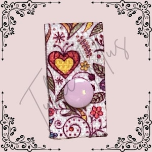 Floral Tubie Accessory Clip | Tubie Hair Accessory Adaptor