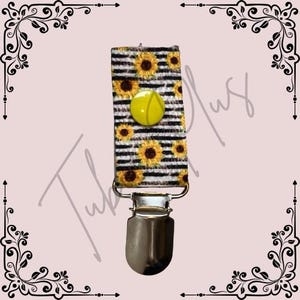 Sunflower Tubie Clip | Small | Large