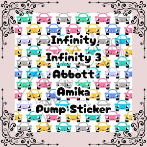 Auto Aufkleber | Unendlichkeit | Unendlich 3 | FreeGo/Abbott | Amika