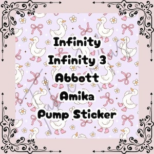Geese Pump Sticker | Infinity | Infinity 3 | FreeGo/Abbott | Amika
