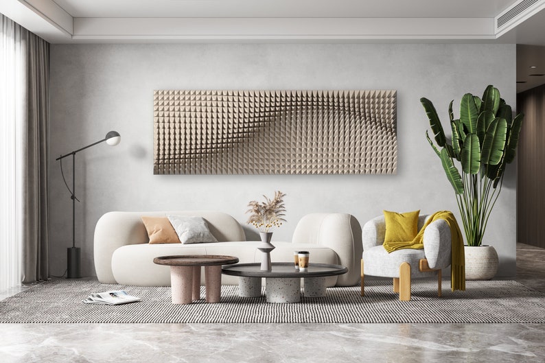 3D Wall Plastic Art DIY Paper Art Sculpture Parametric Etsy