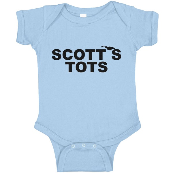 Scott's Tots Infant Bodysuit, Scotts Tots One Piece Baby Creeper